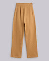 Jacquard Oversize Pants Pumpkin